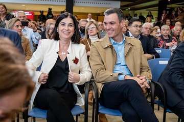 Los socialistas de Telde arropan a un Pedro Sánchez convencido del triunfo de su partido en las Islas/Acfi Press y TA.